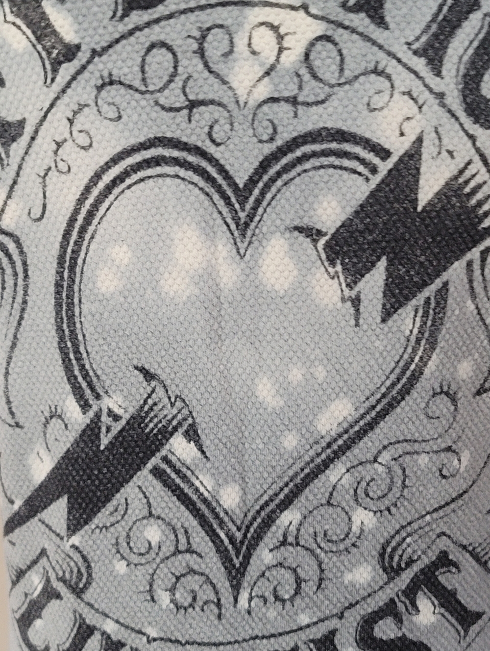 Affliction Women's Light Gray Bleached Long-Sleeve Henley Top - Picture 4 of 4